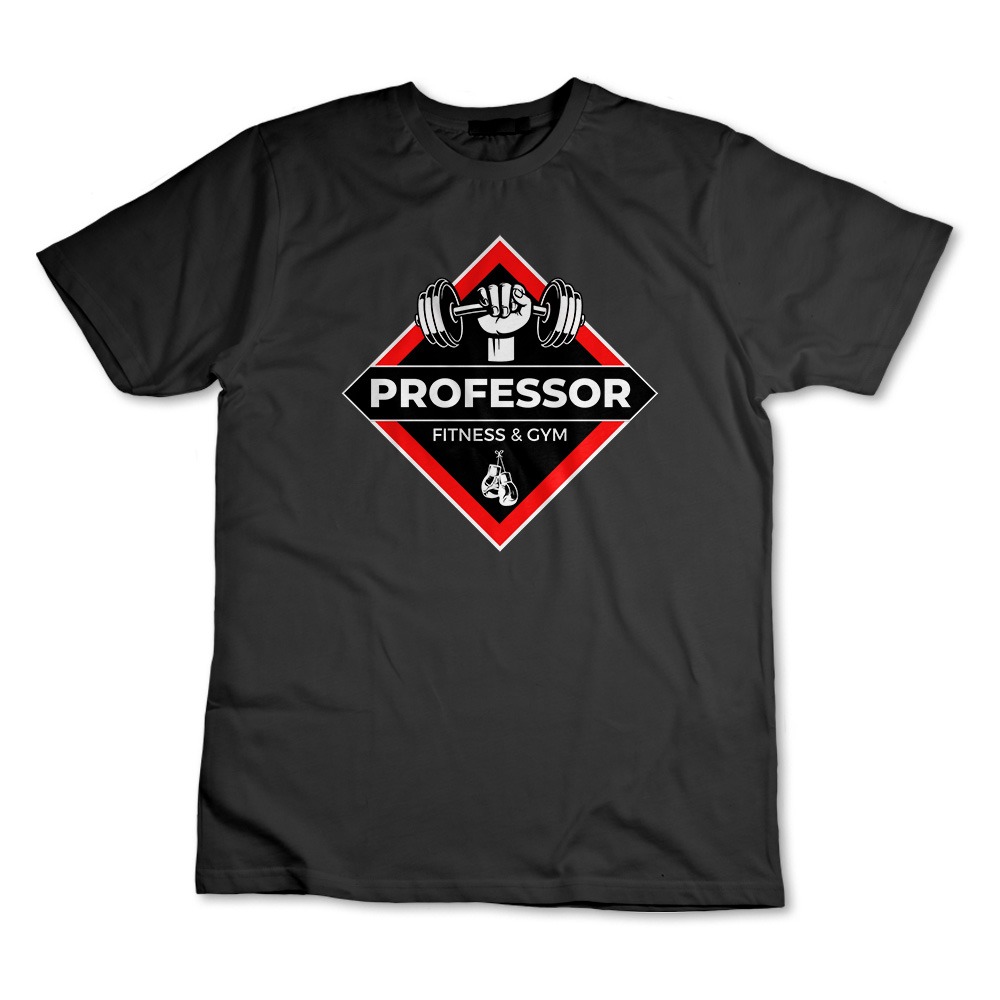 Camiseta Camisa Professor Academia Fitness Fit Uniforme
