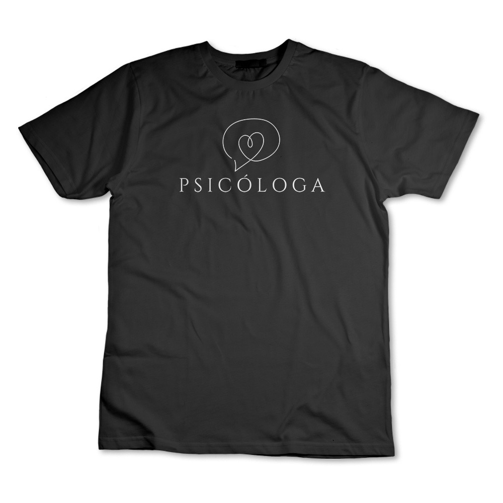 Camiseta Camisa Psicóloga Psicologia - Zuka