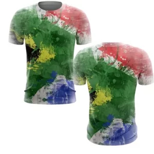 Camisa Camiseta África Do Sul Bandeira Povo